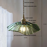 White Glass LED Pendant Lamp Copper Hanging Light Nordic Modern