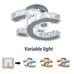 Crystal LED Ceiling Lamps Modern Chandeliers for Home Room Decor