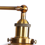 Loft LED Wall Lamp Gold Pull Chain Switch Industrial Luminaire