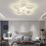 Modern Star LED Ceiling Lights for Living Room Bedroom Children's Room Nursery Lighting