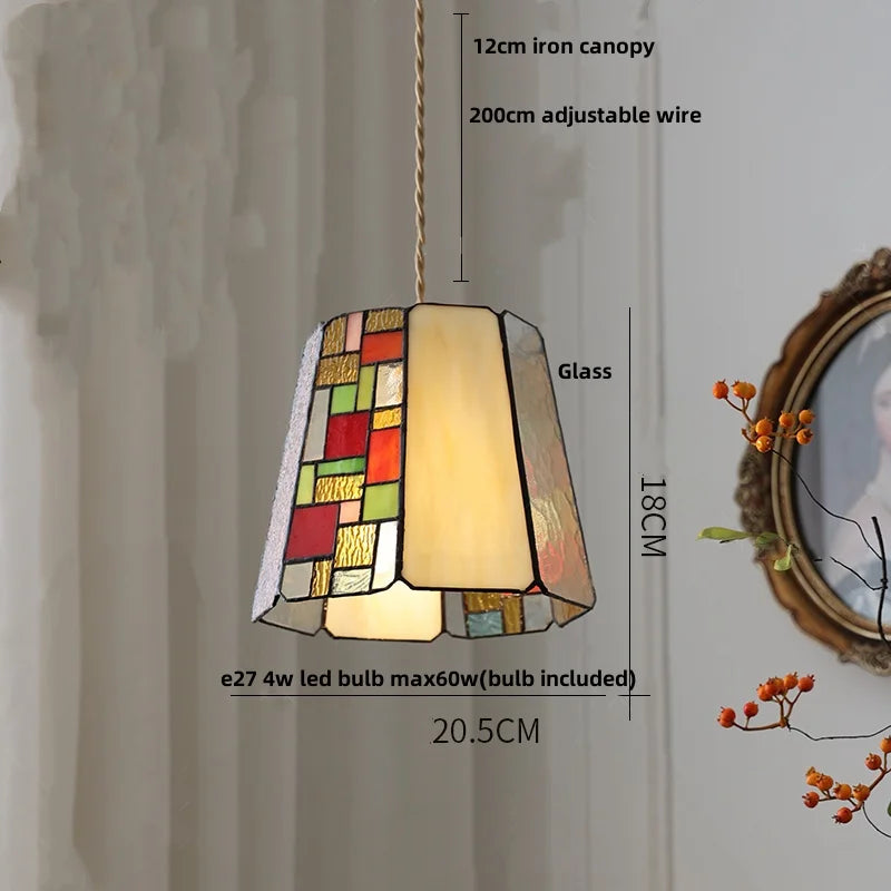 Clear Glass LED Pendant Lights for Modern Home Decor and Restaurant, 200cm Wire