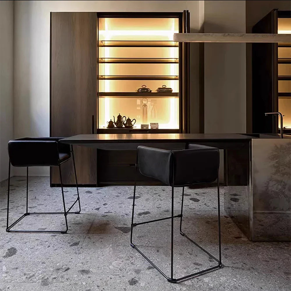 Minimalist Marble LED Chandelier for Modern Dining Room