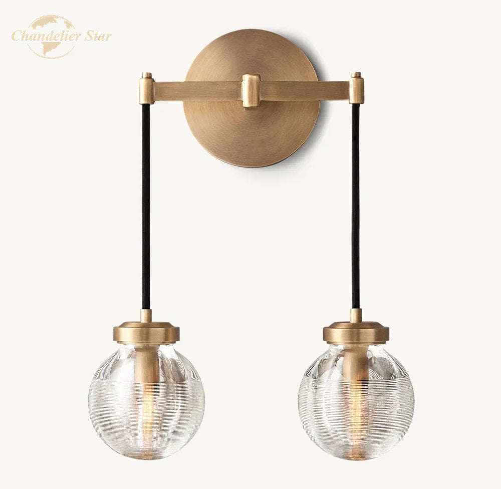 Crystal LED Wall Sconce: Elegant Bedroom Living Room Bathroom Lighting Fixtures