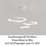 Minimalist LED Pendant Lamp for Living Room, Bedroom, and Restaurant