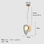 Nordic LED Pendant Chandelier for Dining Kitchen Study Bedroom Lighting