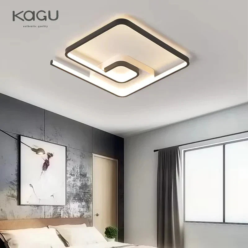 Modern Nordic Art LED Ceiling Lamp for Bedroom & Study