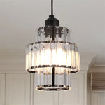 Crystal Chandelier: Modern LED Ceiling Lamp for Living Room, Hotel Lobby, and Hallway