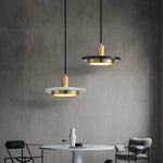 LED Marble Pendant Lamp: Modern Luxury Hanging Light for Home, Restaurant & Bedroom