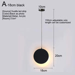 Nordic LED Pendant Light Fixture for Indoor Lighting in Living Room, Kitchen, Dining
