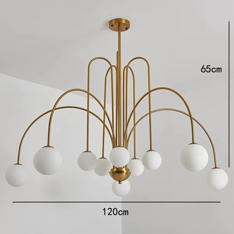 Modern LED Pendant Chandeliers for Living Room and Dining Room