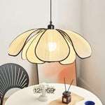 Afralia™ Nordic LED Pendant Chandelier Flower Lamp for Modern Wabi Sabi Decor