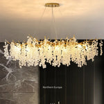 Modern Luxury Gold Branch Pendant Light - Aluminum LED Luminarias