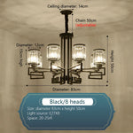 Crystal Chandelier: Modern Luxury Main Light for Livingroom, Hall, and Restaurant