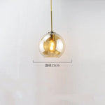 Glass Ball LED Pendant Lights for Chic Home Decor and Lighting