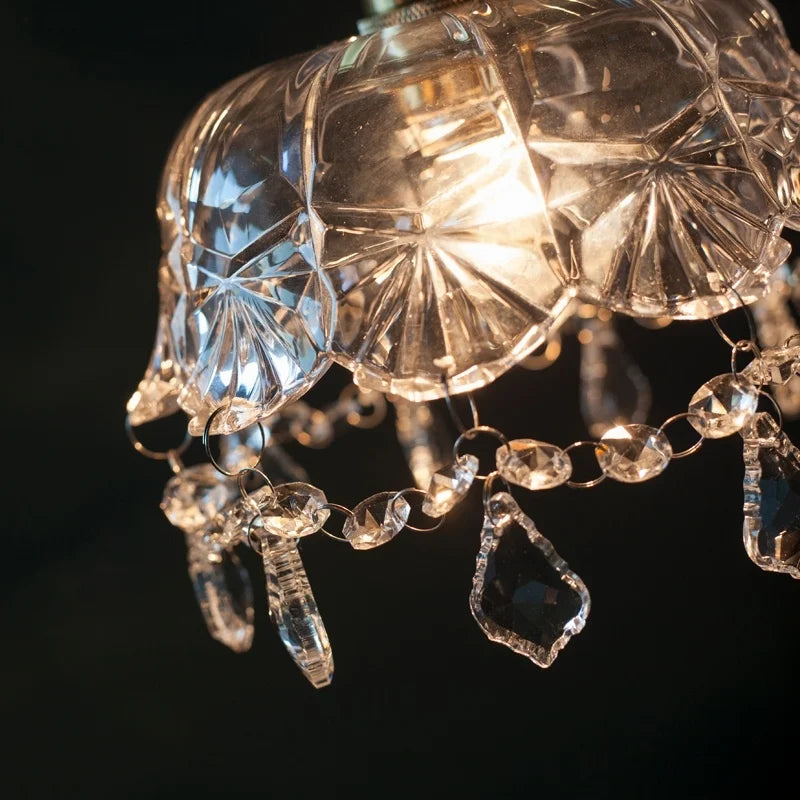 Crystal Glass LED Pendant Lights for Modern Spaces