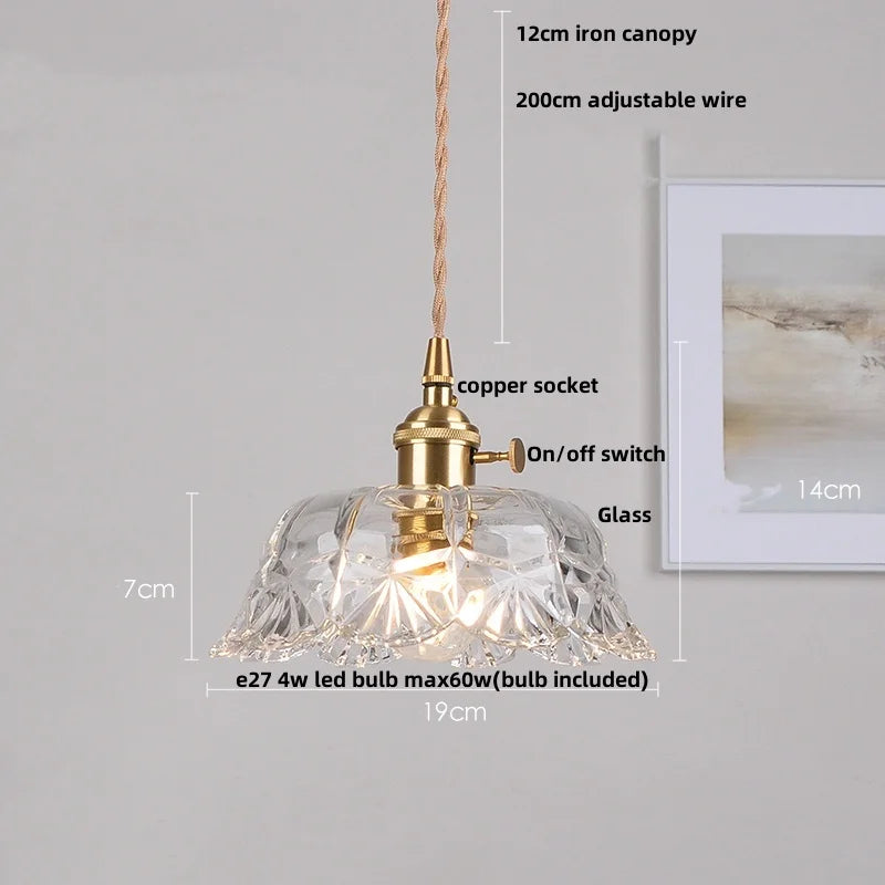 White Glass LED Pendant Light Fixture Modern Hanging Lamp