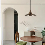 Nordic Wood Chandelier: LED Pendant Lamp for Home, Restaurant, and Bar