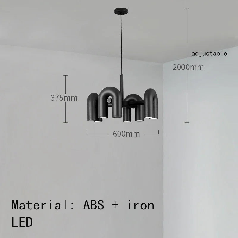Modern LED Chandelier for Living & Dining Room.