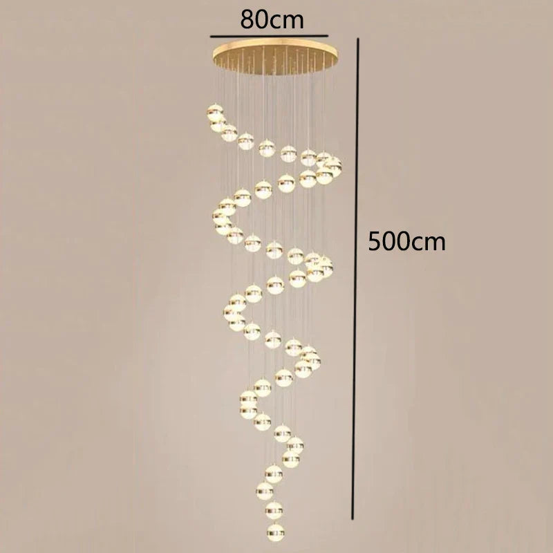 Modern Pendant Light Chandeliers for Living Room Staircase LED Indoor Lighting