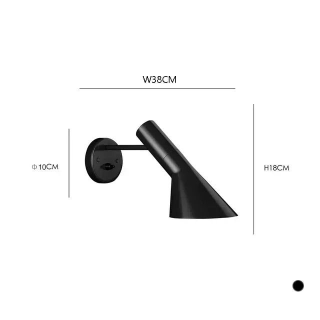 Nordic Minimalist LED Wall Sconce for Bedroom & Living Room