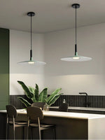 Modern Flat Pendant Lamp | Nordic Ceiling Hanging Light