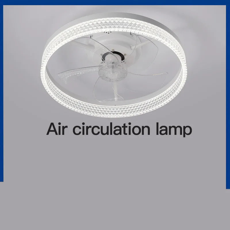 Modern Ceiling Fan LED Lights Tri-ColorEnergy Saving for Living Room, Bedroom.IsDBNullining Room