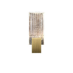 Gold Crystal Wall Light Luxury Modern K9 Crystal Interior Wall Lamp