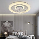 Modern Energy Saving Ceiling Fan with 360 Rotation & LED Light