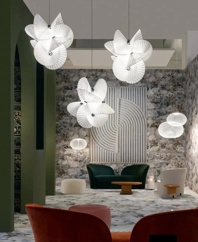Umbrella Chandelier: Nordic Pendant Lamp for Dining Living Bedroom