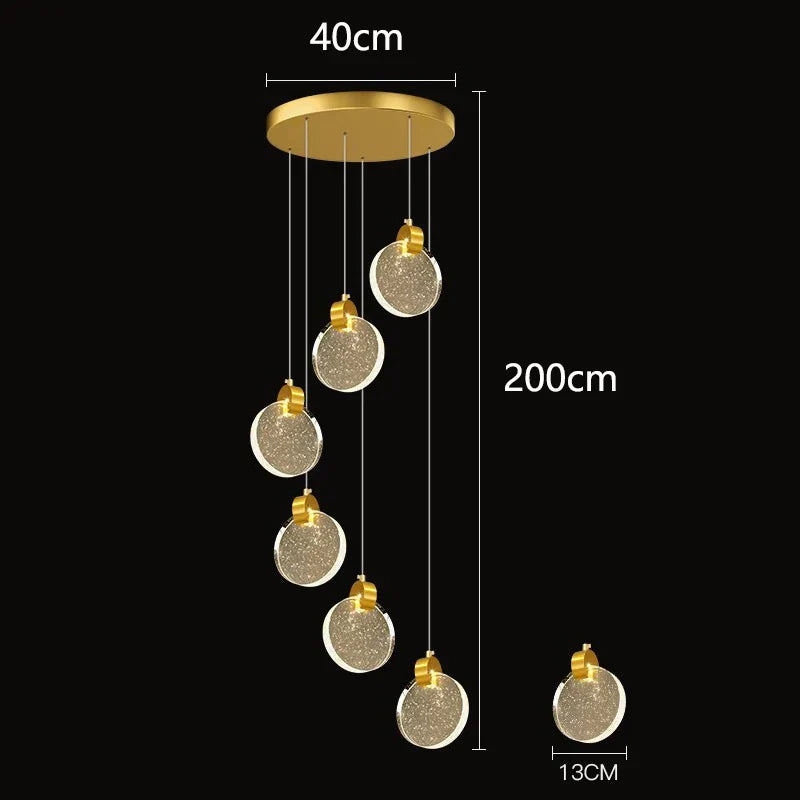 LED Pendant Chandeliers for Modern Home Decor and Indoor Lighting