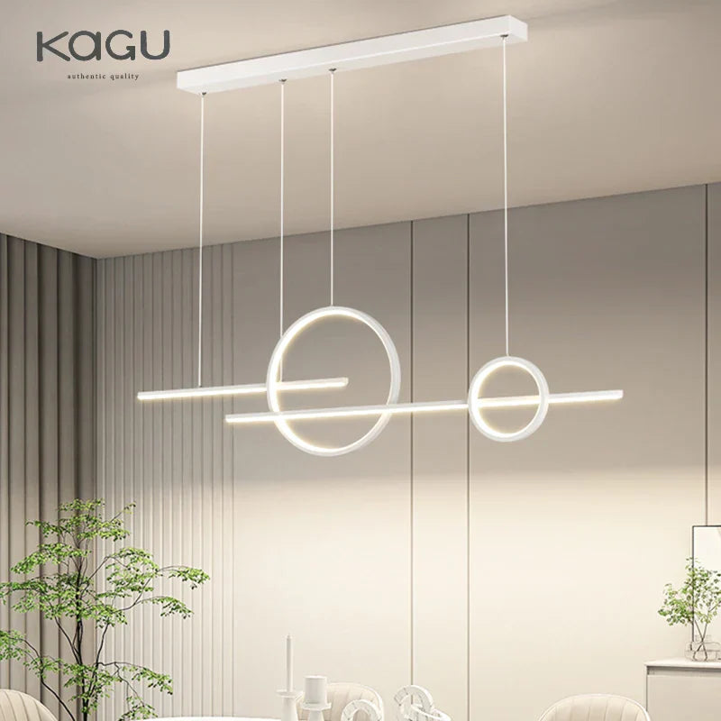 LED Dining Room Pendant Chandelier for Living Room, Study, and Bar Counter