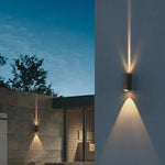 Aluminum Waterproof Porch Spot Wall Lamp: High Power Indoor Outdoor Light