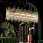Modern Luxury Glass LED Pendant Light Chandelier