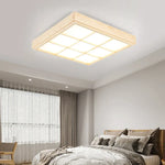 Modern Wood Ceiling Chandelier LED Lights for Living Room and Kitchen