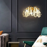 Nordic Crystal LED Wall Light: Modern Gold Living Room Decor & Bedroom Bedside Lamp
