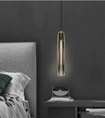 Crystal Tulip Chandelier: Postmodern American Style Bedroom Bar Bedside Light