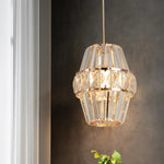 Retro Crystal Chandelier Pendant Light for Home Decor