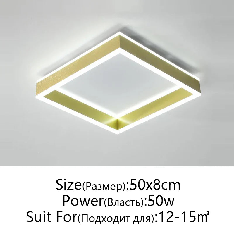 LED Pendant Light Ceiling Lamp Living Room Kitchen Dining Minimalist Decor
