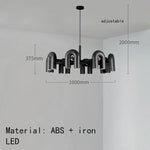 Modern LED Chandelier for Living & Dining Room.