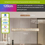 Light Luxury Crystal Chandelier for Elegant Living & Dining Atmosphere