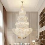Crystal Chandelier Light: Elegant Postmodern Dining Room & Bedroom Lighting