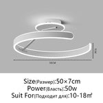 LED Ceiling Chandelier Dimmable Pendant Lamps