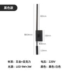 Decorative LED Wall Lamp for Hotel Model Room, Bedside & Aisle Light