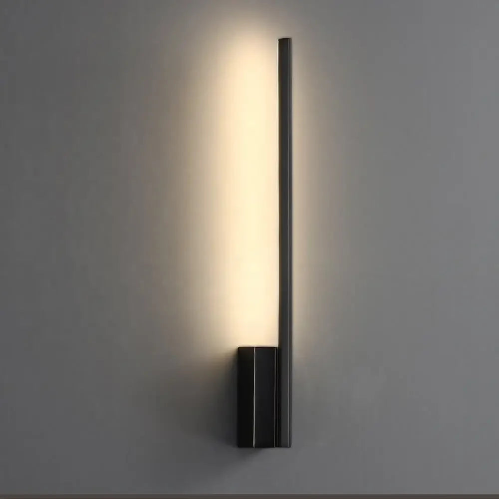 Modern Copper LED Wall Sconce for Bedroom - Luxury Gold Indoor Lighting