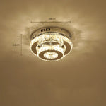 Crystal LED Ceiling Lamps Modern Chandeliers for Home Room Decor