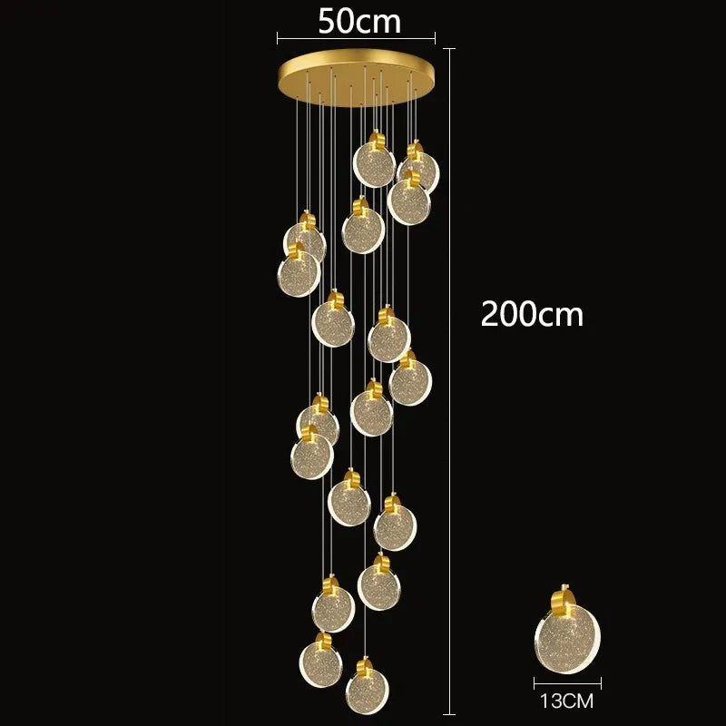 LED Pendant Chandeliers for Modern Home Decor and Indoor Lighting