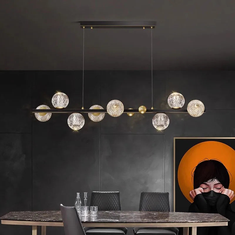 Modern Chandelier Pendant Light for Dining Room Ceiling - Indoor Hanging Lamp