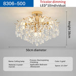 Crystal Chandelier: Luxury French Retro Charm, Modern & Romantic Lighting