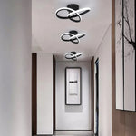 Twisted Acrylic LED Ceiling Chandelier for Modern Home Decor & Lighting