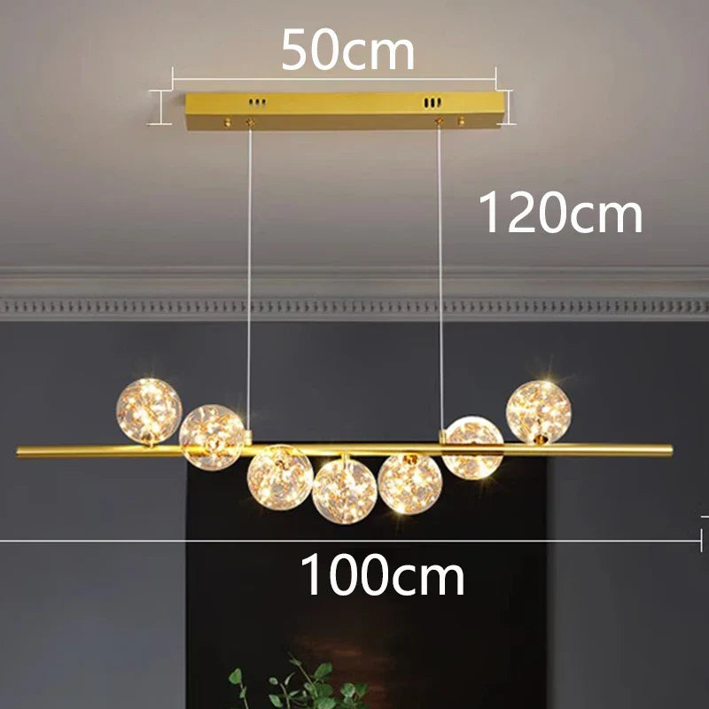 Modern LED Pendant Chandeliers for Living Room Dining Room Indoor Lighting